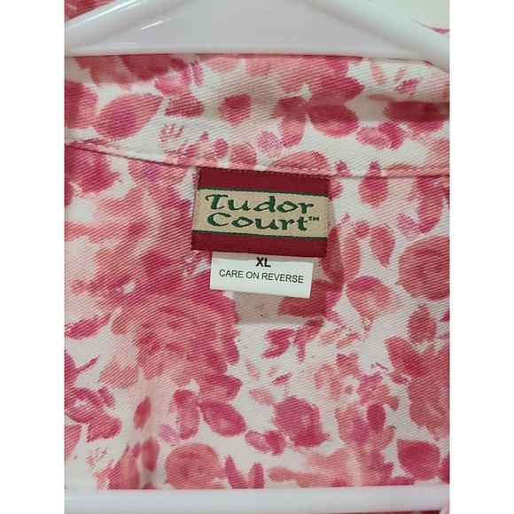 Tudor Court Pink Flower Jacket - Picture 11 of 12